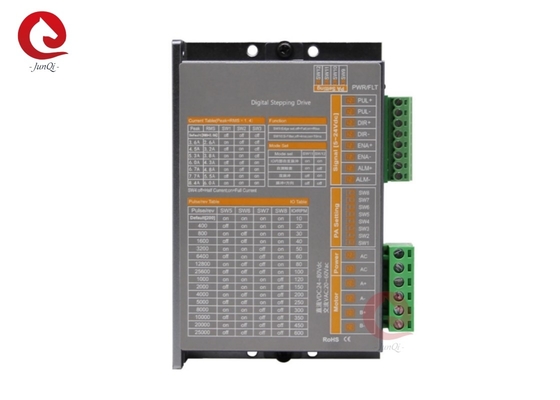 جونكي 24 فولت ~ 80VDC التيار 2.0A ~ 8.4A الغوص الرقمي لـ 4،6محرك 8 أسلاك 2 مرحلة خطوة