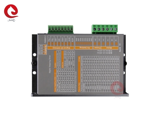 جونكي 24 فولت ~ 80VDC التيار 2.0A ~ 8.4A الغوص الرقمي لـ 4،6محرك 8 أسلاك 2 مرحلة خطوة