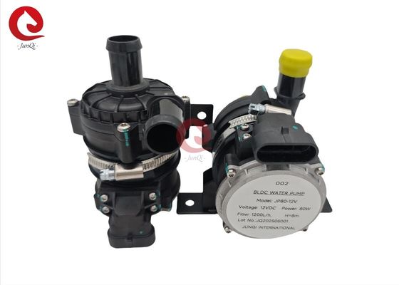 مضخة الباصات الكهربائية منخفضة الجهد 12VDC 80W مضخة المياه الإلكترونية الدائرة لمركبات الطاقة الجديدة