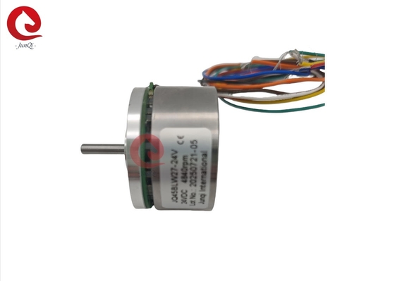JUNQI JQ45BLW27 24 فولت 4840rpm 130mN.m عزم دوران طائرة خارج الدوار محرك BLDC