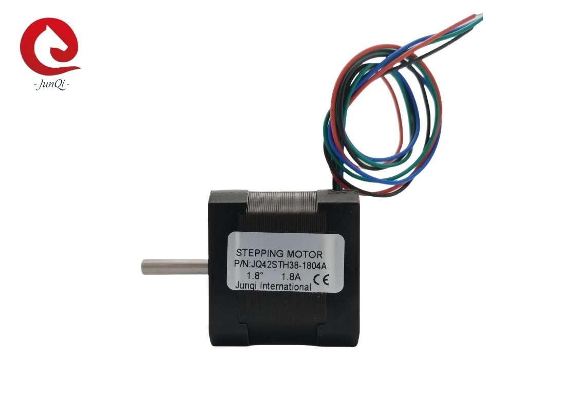 JQ42STH38-1804A 4-Lead Nema17 محرك خطوة 38mm الطول 1.8A 0.4Nm لليزر CNC والطابعة 3D