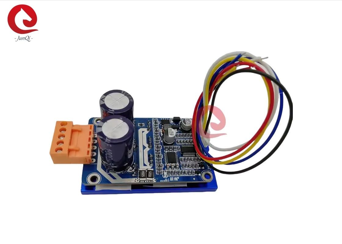 18-50V 500W Brushless Dc Driver Board مع المبدد الحراري وأسلاك الموصل JYQD-V8.5E-H