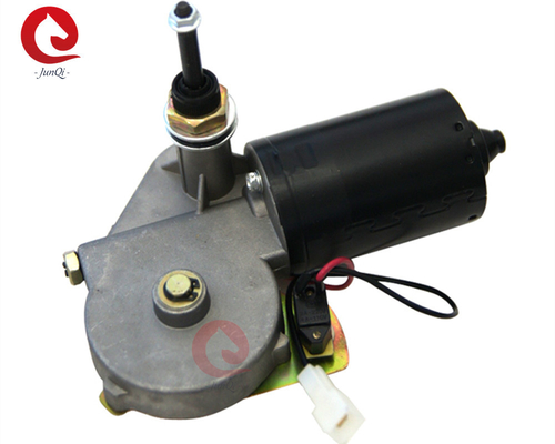 محرك تخفيض التروس 12V / 24V 50W DC ، قطع غيار المركبات الهندسية DC Windsreen Wiper Motor
