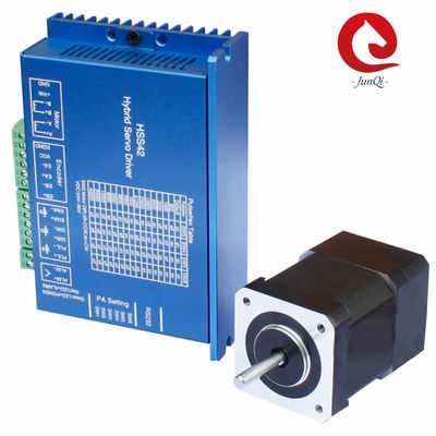 42HSE05N-D24 NEMA17 42mm محرك متدرج مع 1000PPR Encoder HSS42 Hybrid Servo Driver