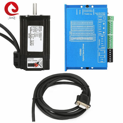 NEMA24 2PH Nema 23 مجموعة محرك متدرج 88 مللي متر 3N.M 5A HSS60 6A طقم تحكم CNC هجين